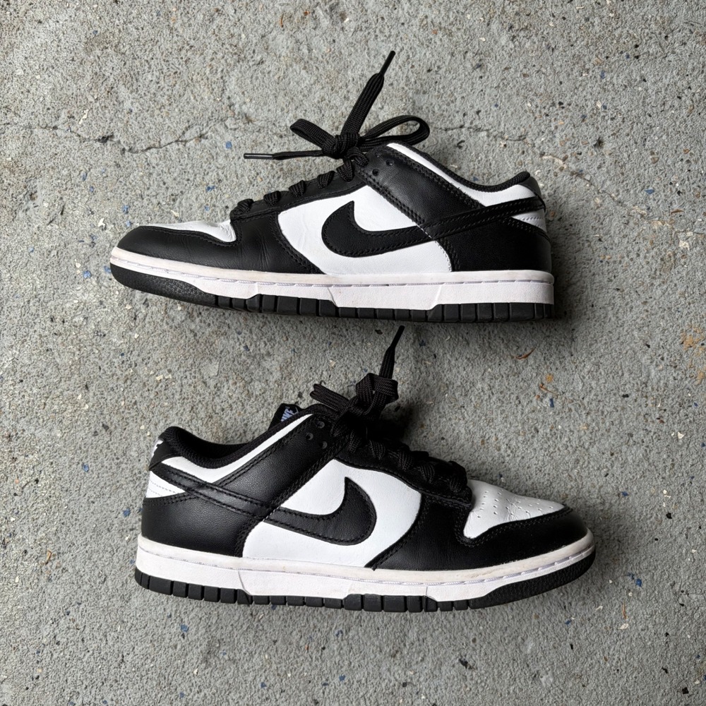 Nike Dunk Low Panda Black White Sneakers DD1503-101 Mens 4.5 Womens 6